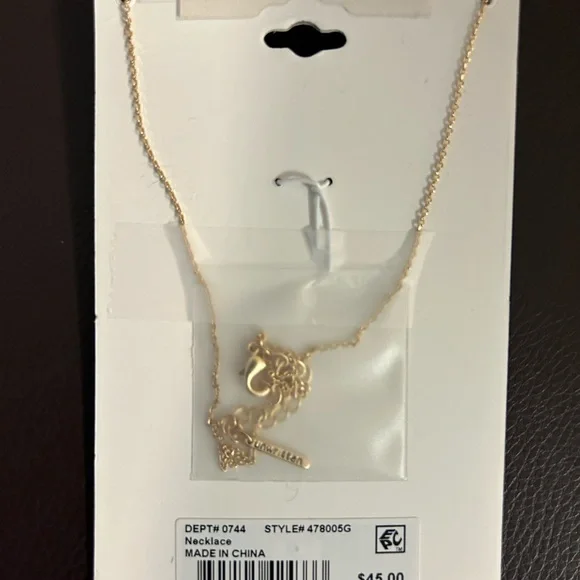 Giveaways Unwritten 14k gold flashed Necklace by unwritten retail $45 - Picture 4 of 4